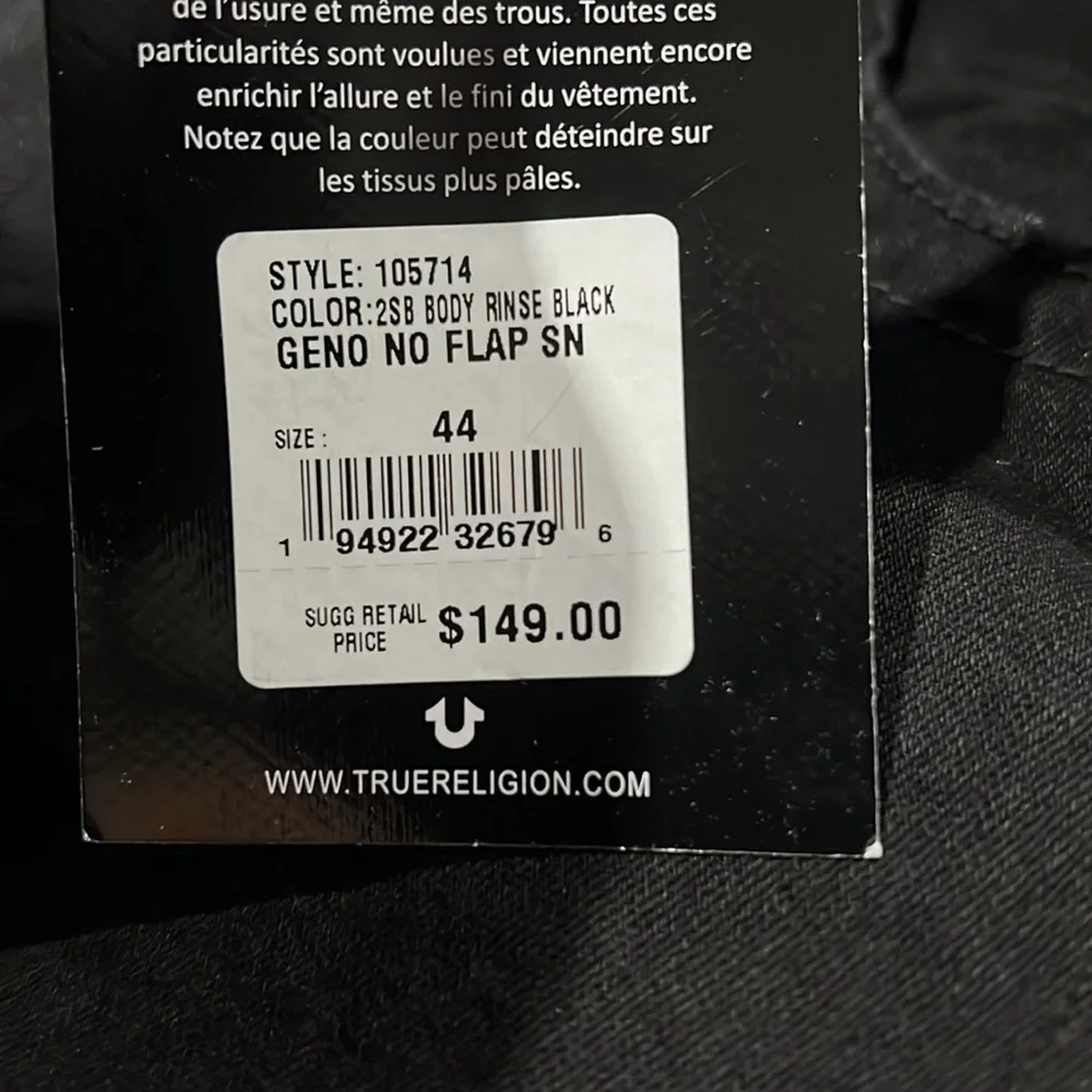 TRUE RELIGION Geno No Flap SN Relaxed Slim Jeans‎